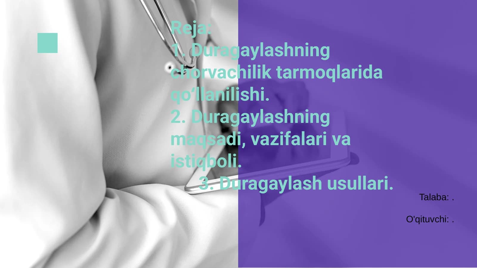 Duragaylash chorvachilikda