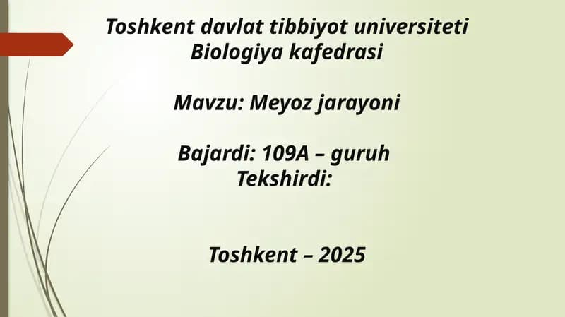 Meyoz jarayoni
