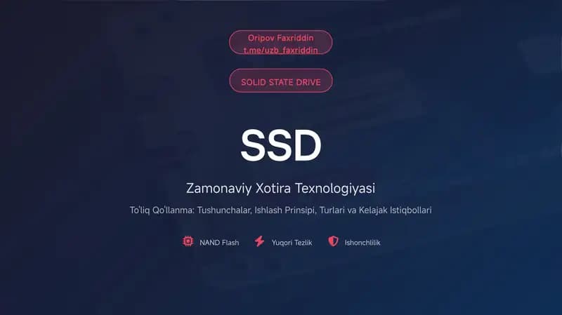 Zamonaviy Xotira Texnologiyasi