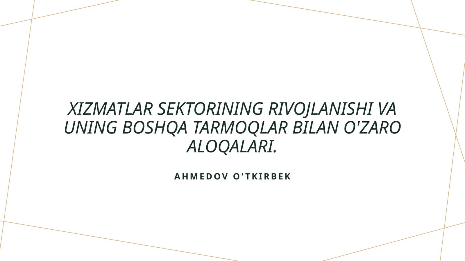Rivojlanish bosqichlari