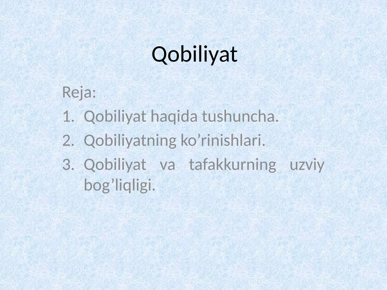 Qobiliyat
