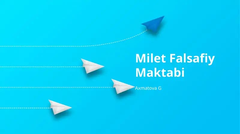 Milet Falsafiy Maktabi