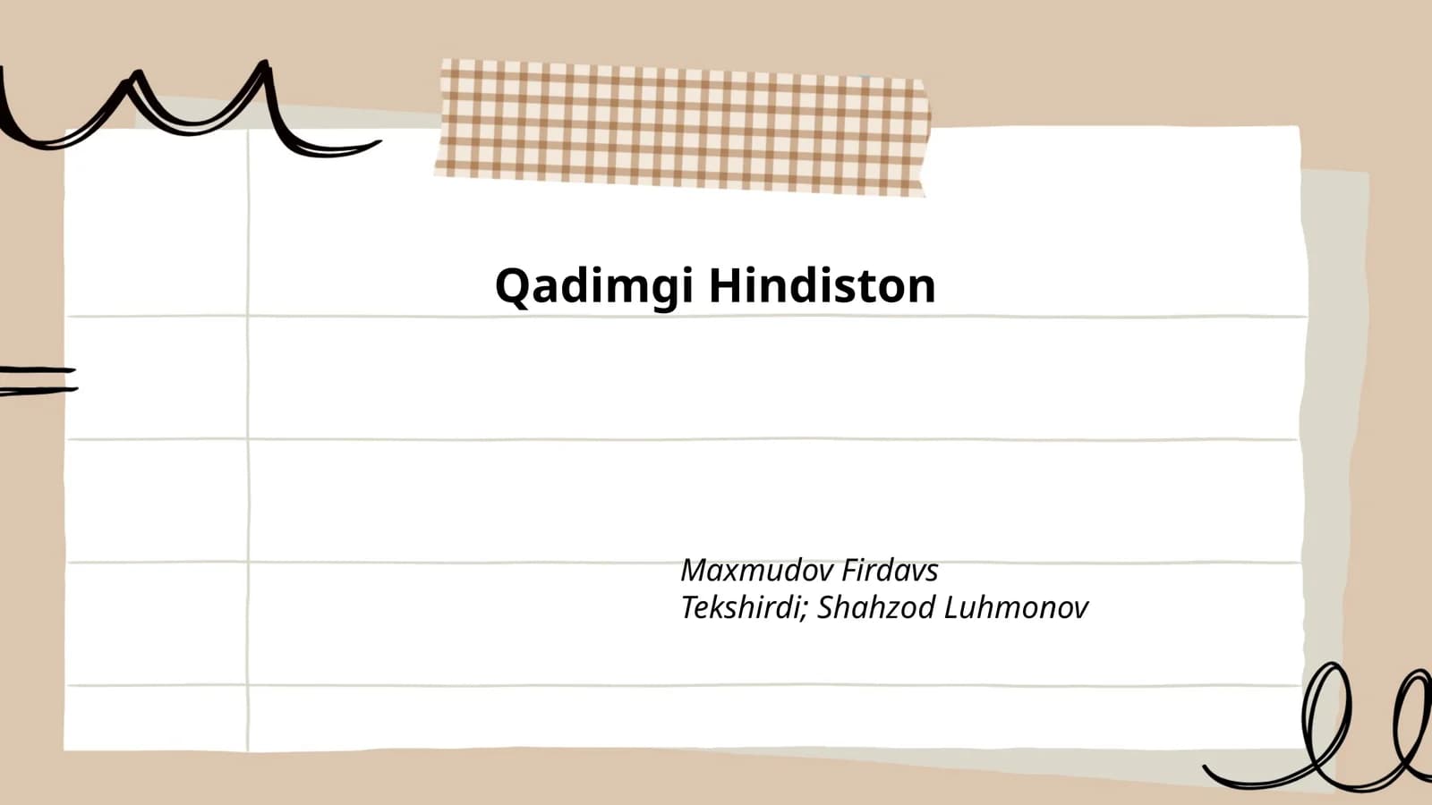 Qadimgi Hindistonning ijtimoiy tuzilishi