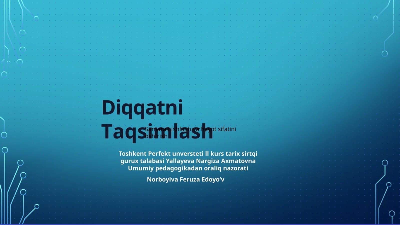 Diqqatni taqsimlash