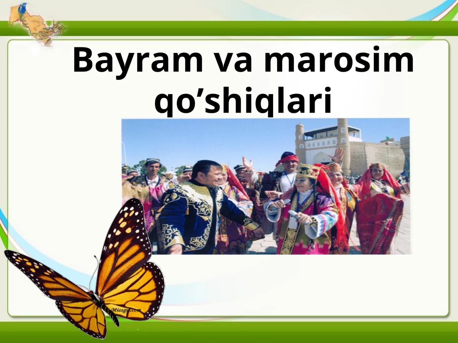 BAYRAM VA MAROSIM QO`SHIQLARI