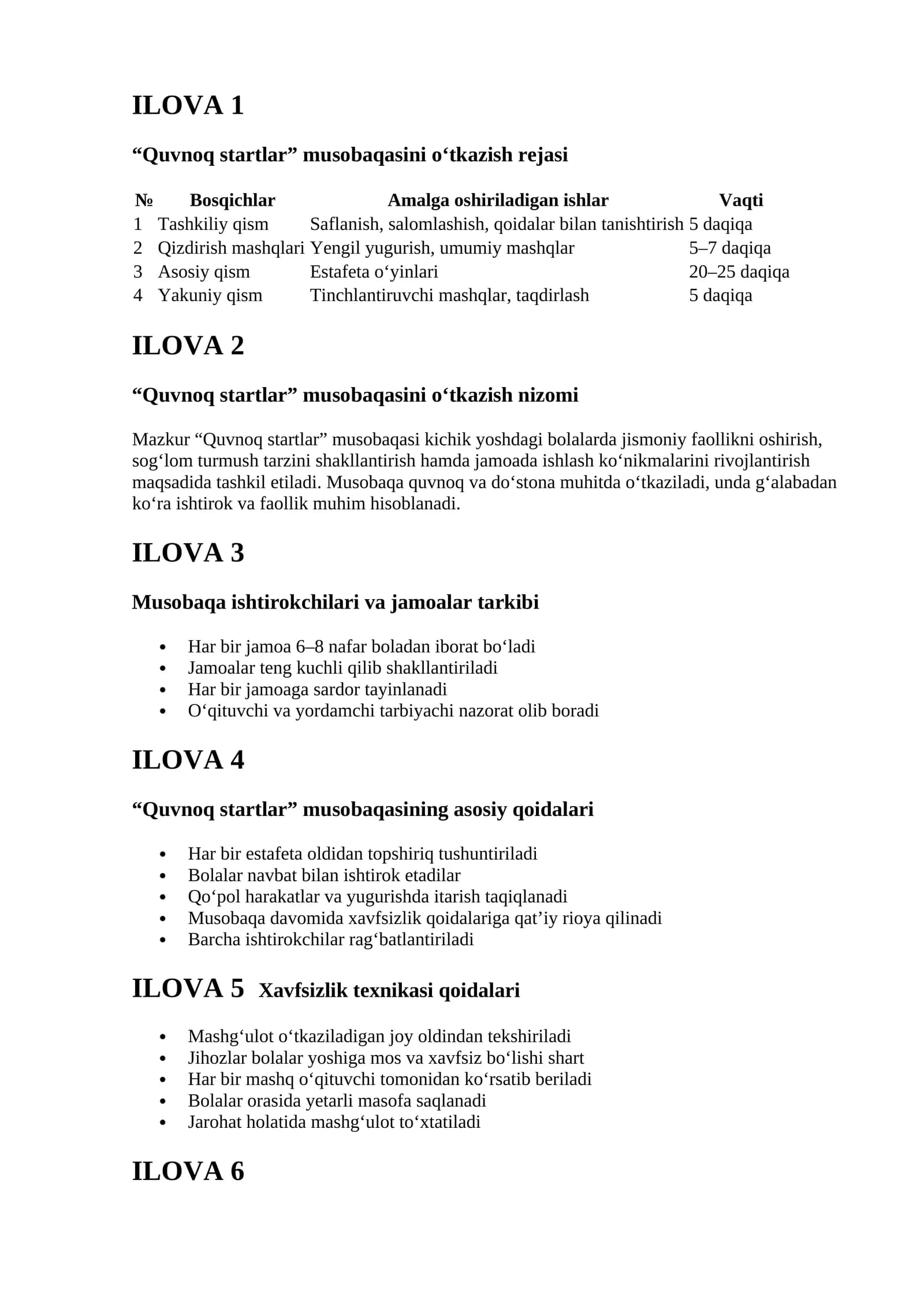 Quvnoq startlar musobaqasi