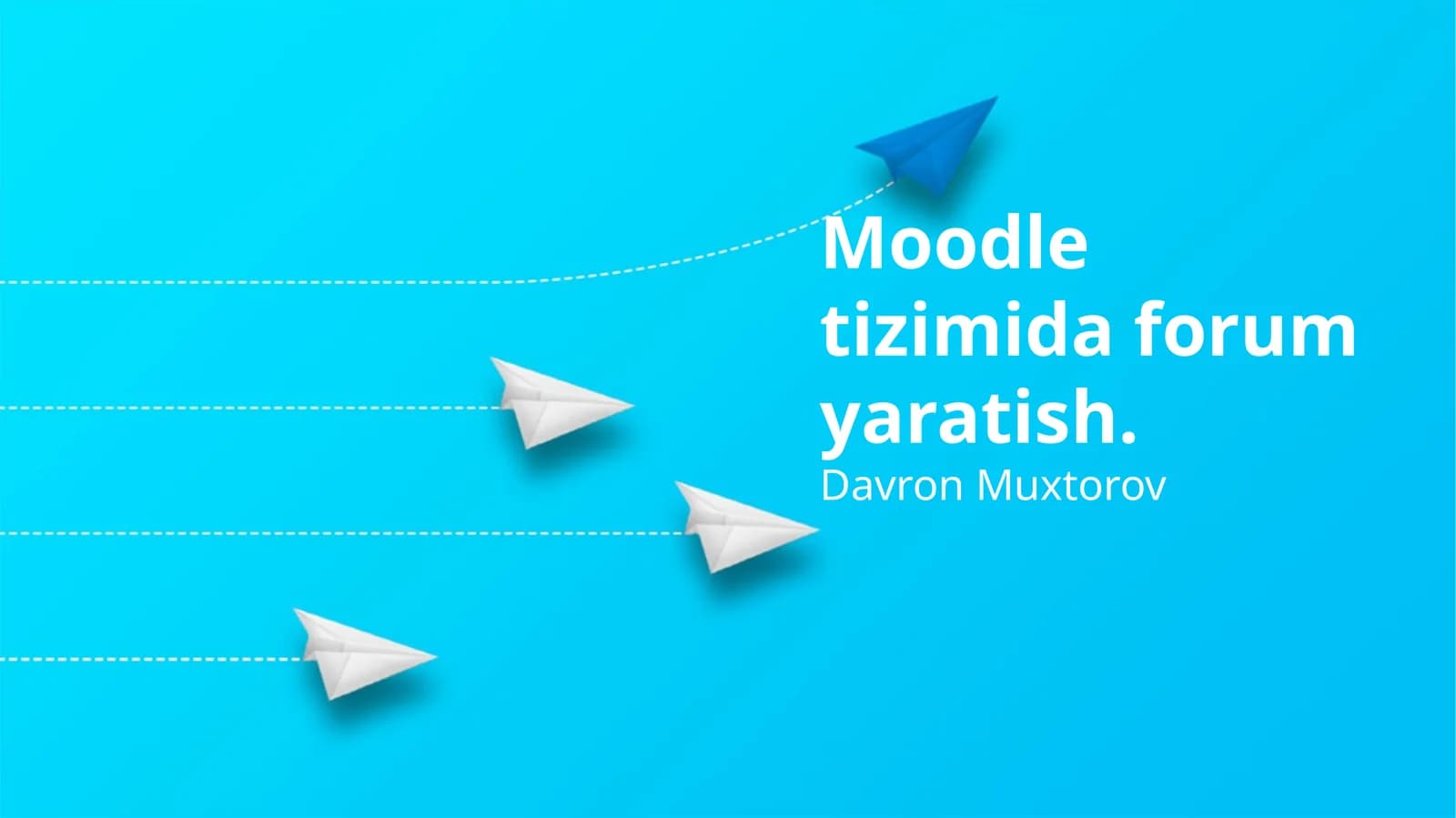 Moodle forumlari