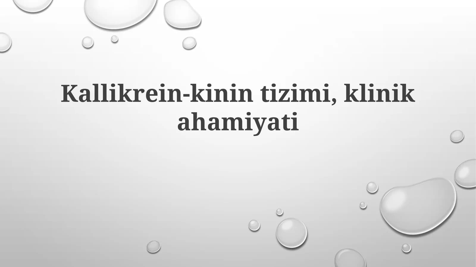 Kallikrein-kinintizimi