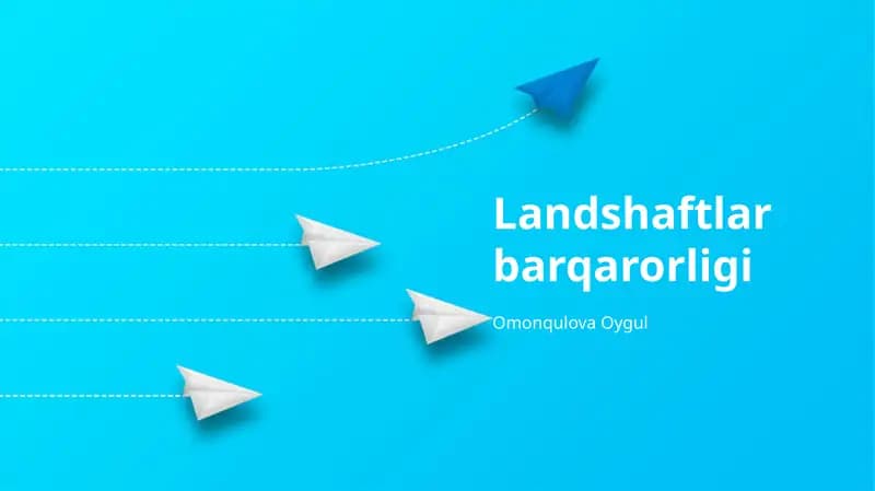 Landshaftlar barqarorligi