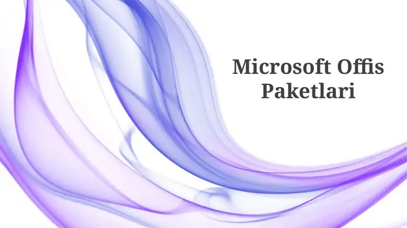 Microsoft Offis Paketlari