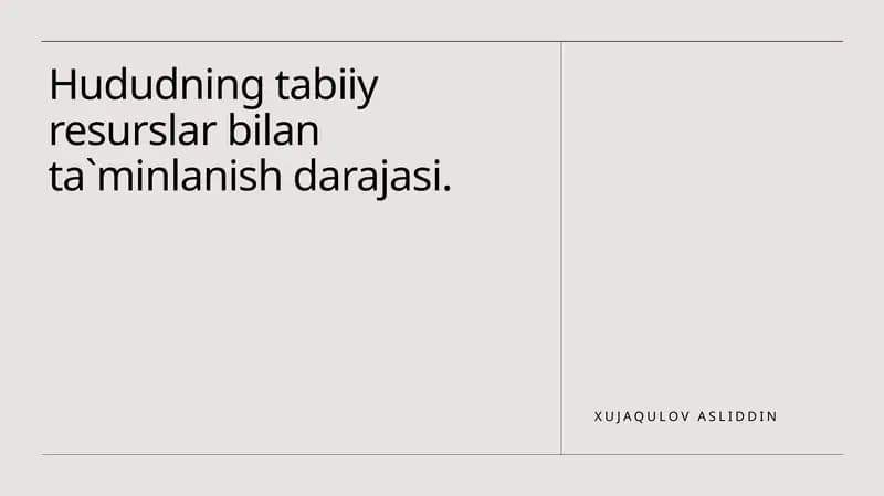 Foydali qazilmalar