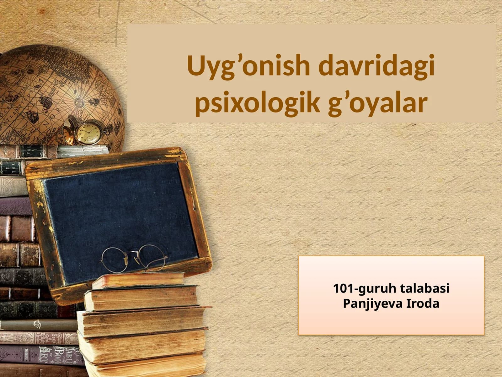 Psixologik qarashlar