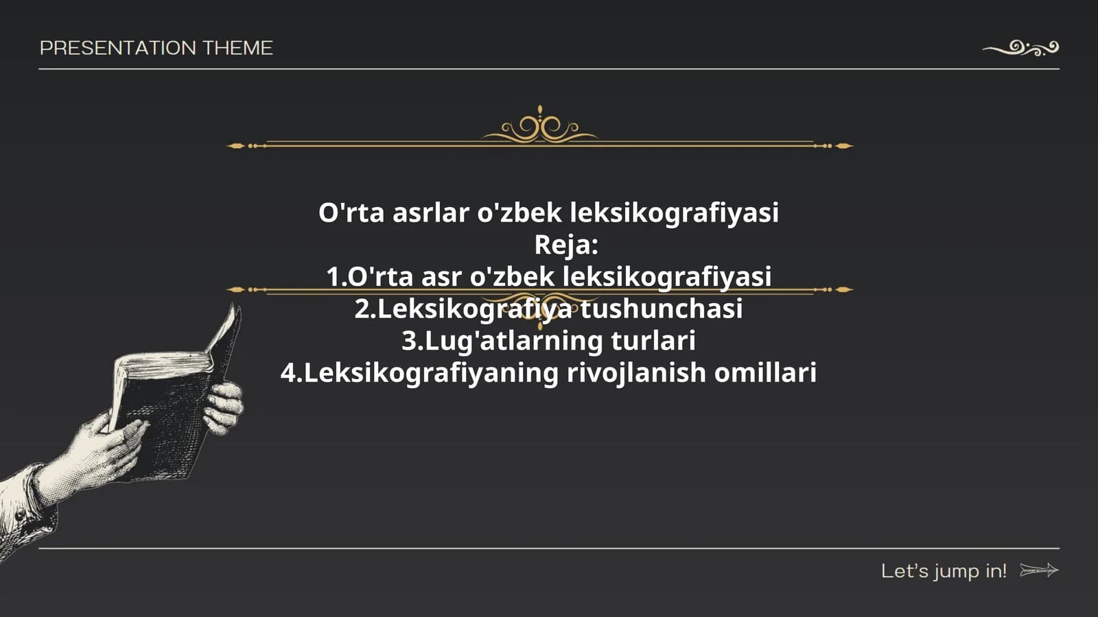 O'rta asrlar o'zbek leksikografiyasi