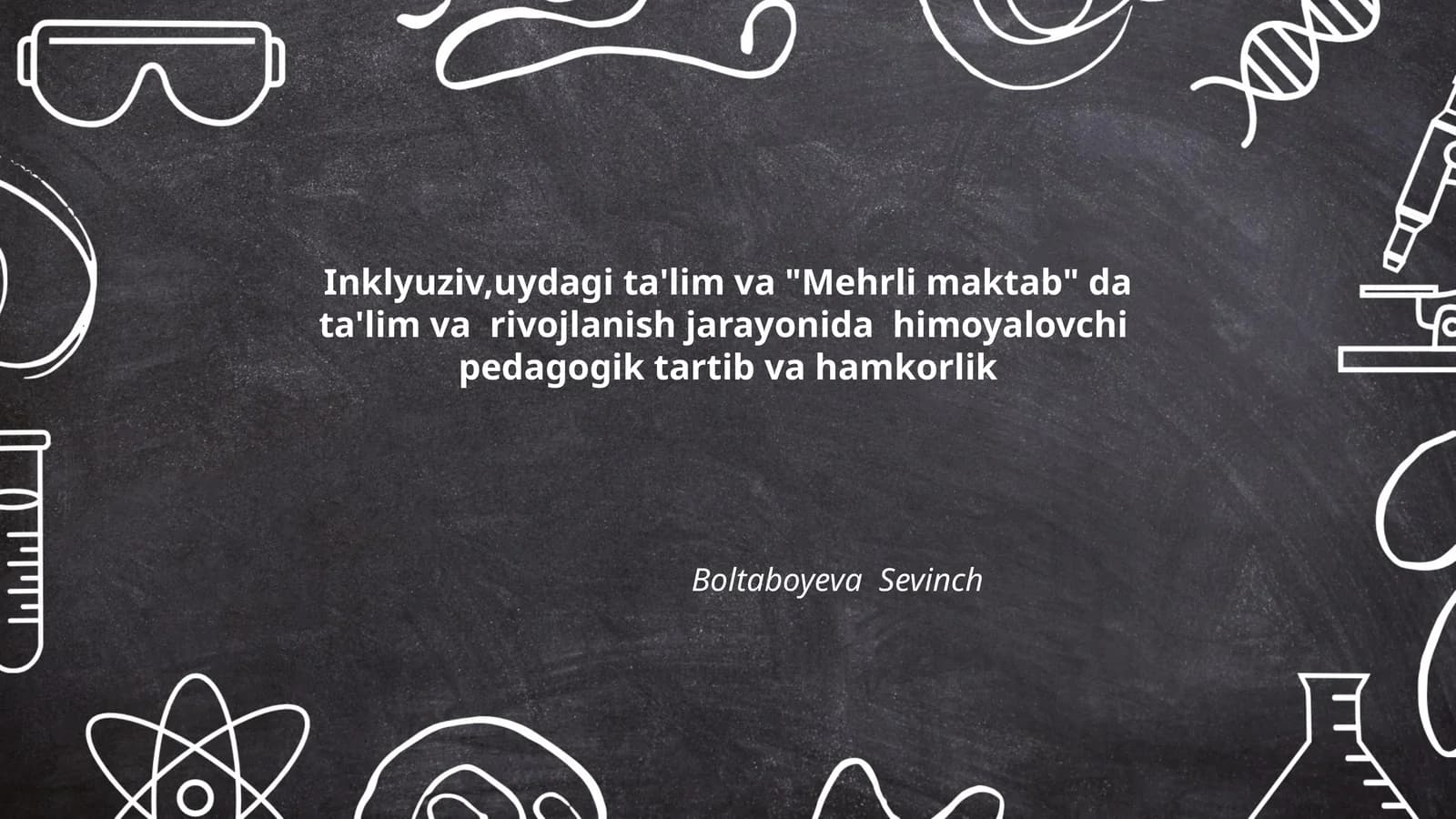 Mehrli maktab pedagogik tadbirlariga himoya