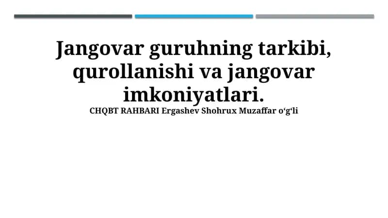 "Harbiy texnika"