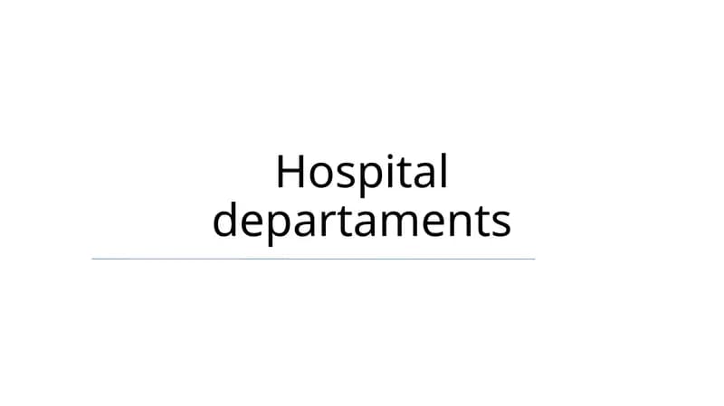 Obstetrics and Gynecology (OB-GYN)