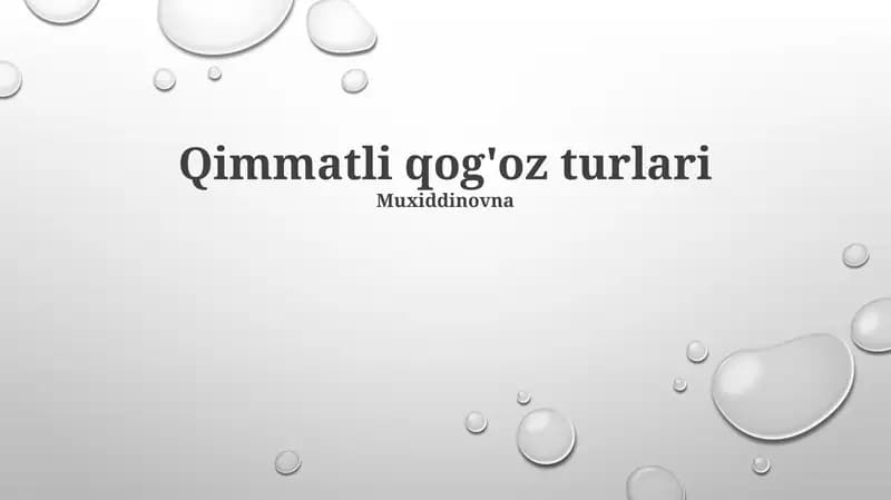 Qarz qimmatli qog'ozlari