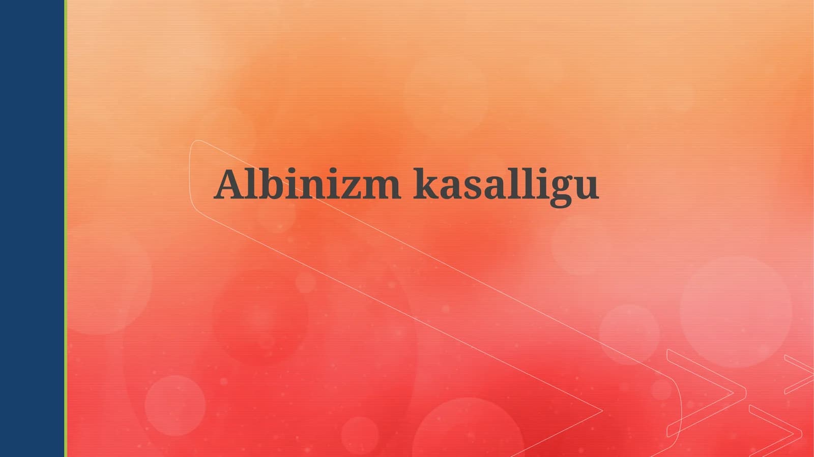Albinizmkasalligu