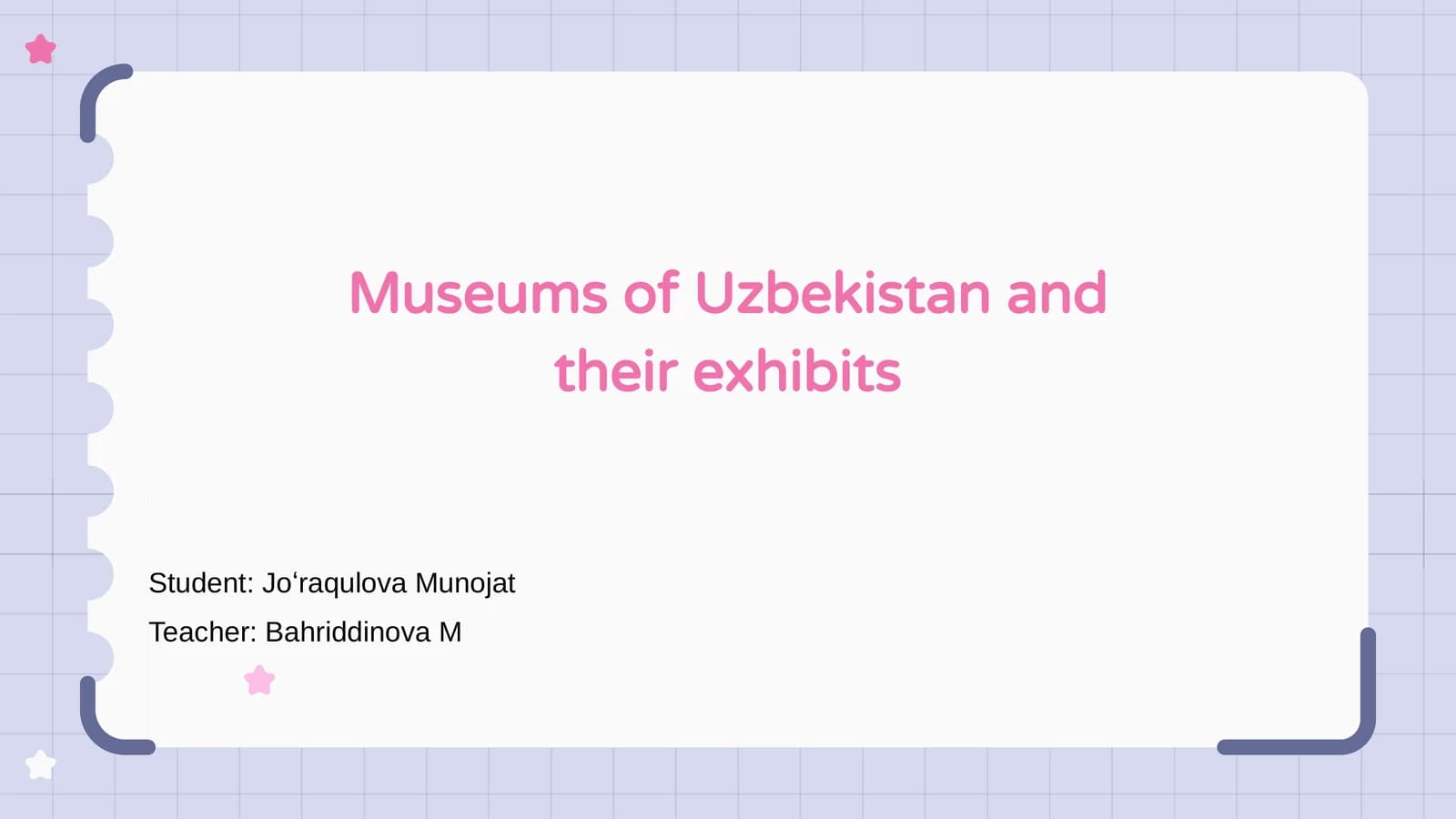 Museums of Uzbekistan and their exhibits
