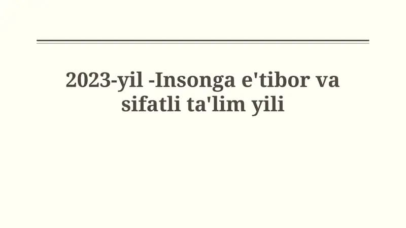 Diqqat Markazida Inson