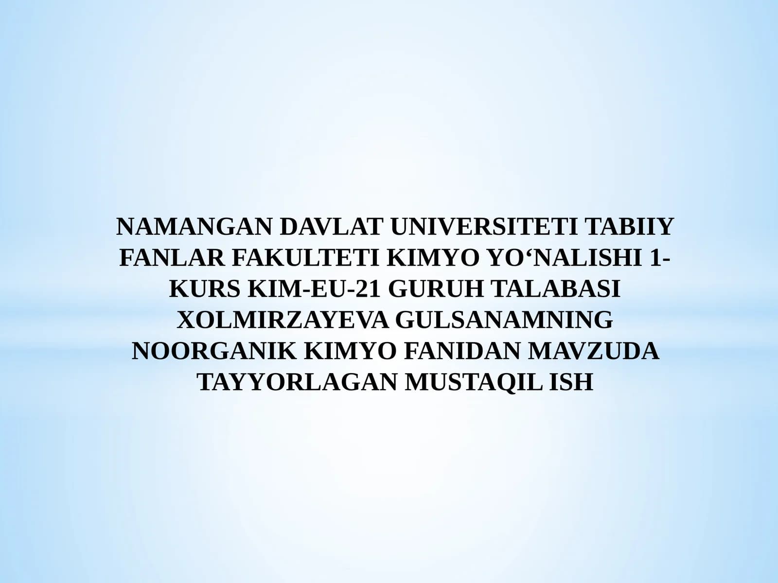 NITRID KISLOTALAR, AZID KISLOTALAR XOSSASI