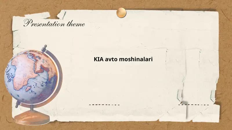 Kia avtomobillari tarixi