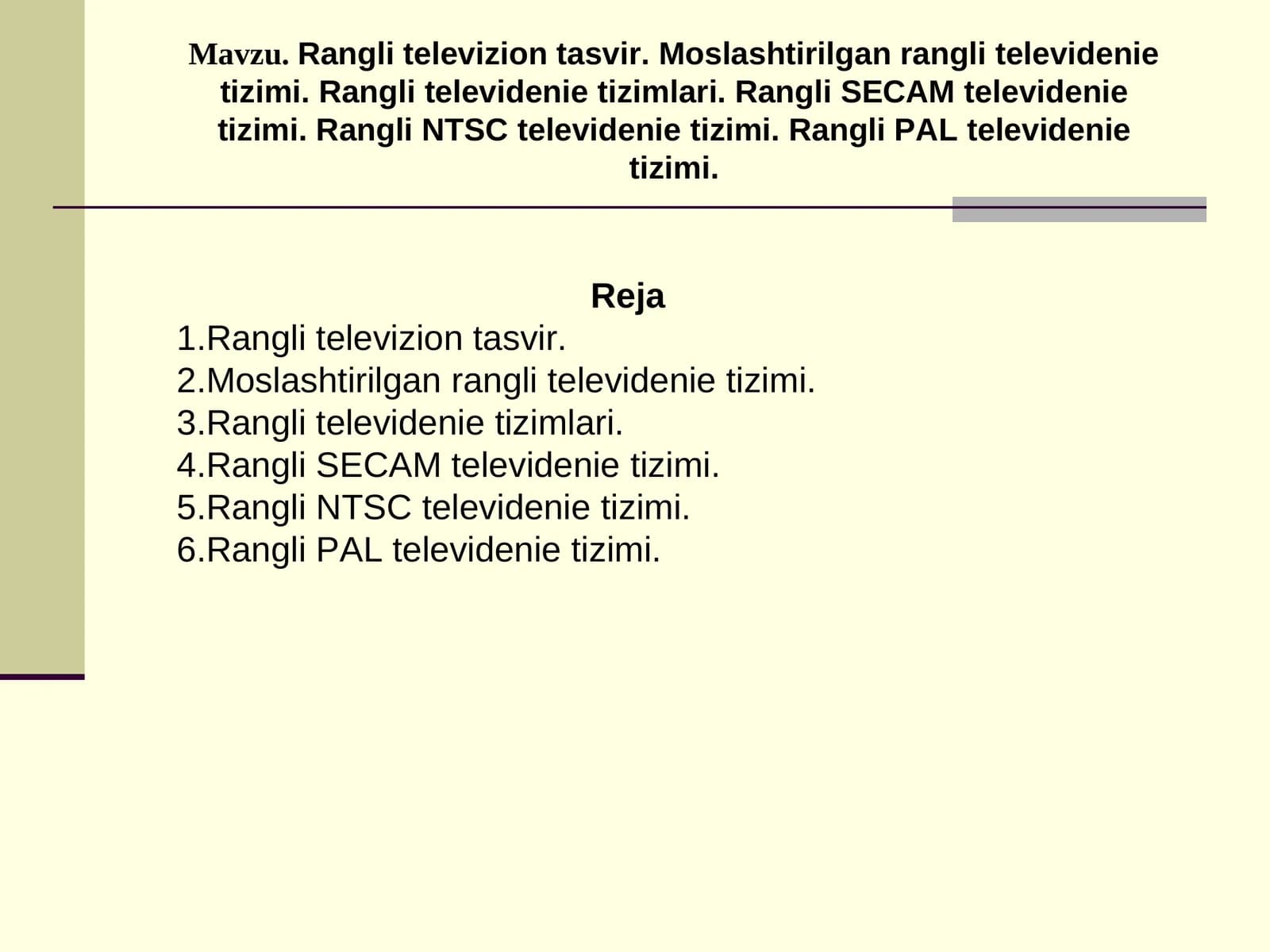Rangli televizion tasvir