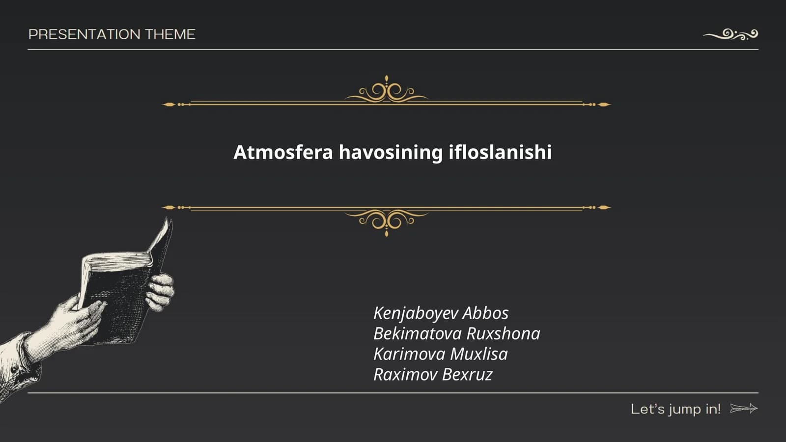 Atmosfera havosining ifloslanishi