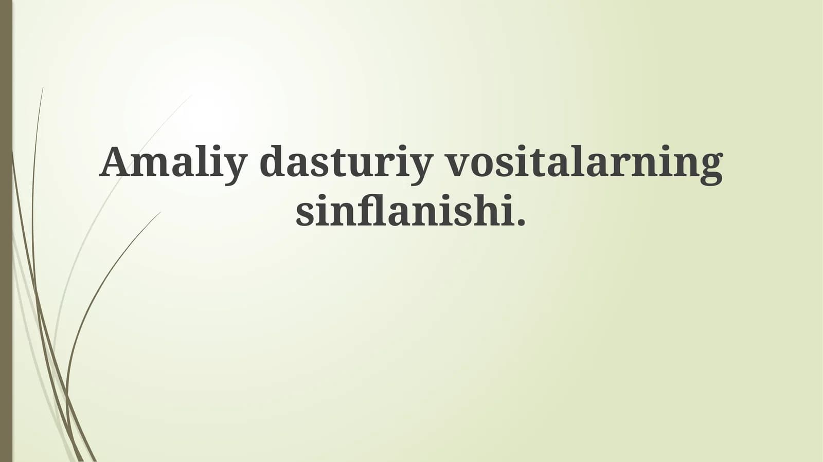 Grafik va Multimedia vositalari