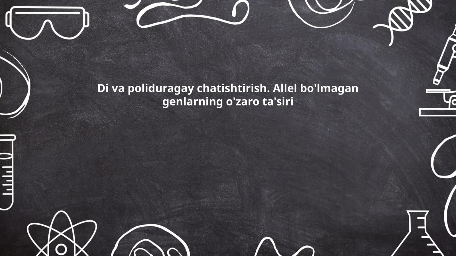 Komplementar genlar ta'siri