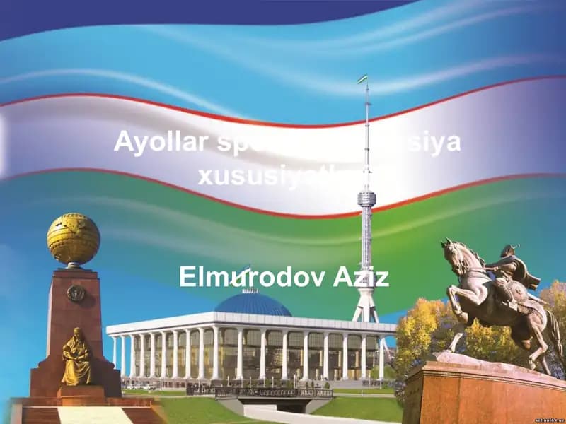 Ayollar sportida seleksiya xususiyatlari