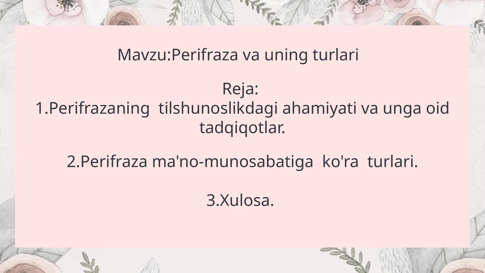 Perifraza