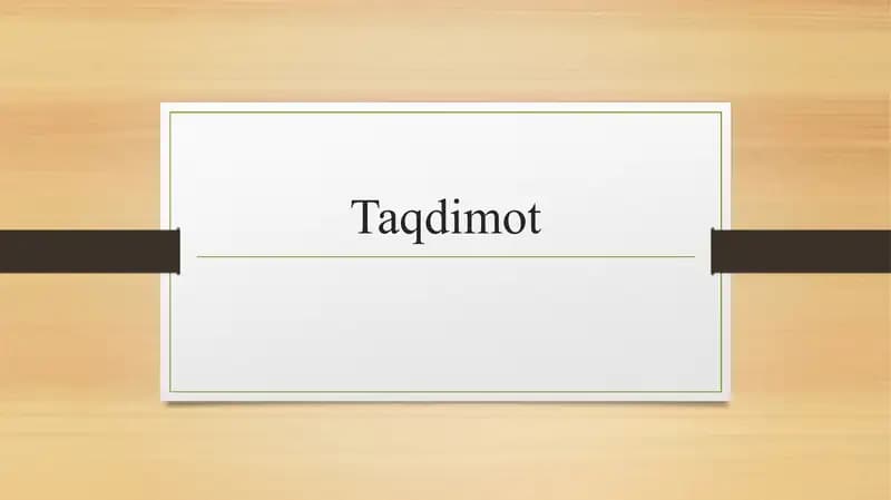 Vijdon va e’tiqod erkinligining ta’rifi