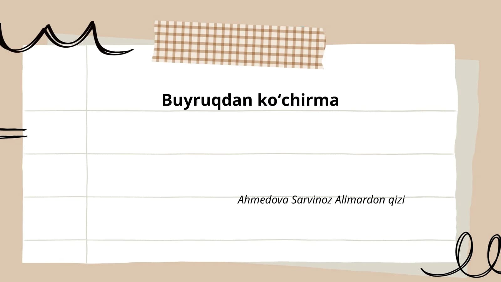 Buyruqdan koʻchirma
