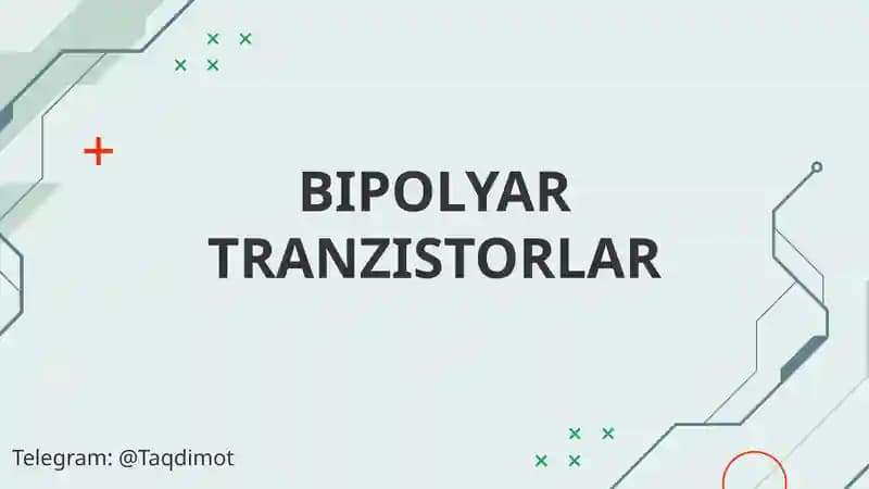 Bipolyar Tranzistorlar