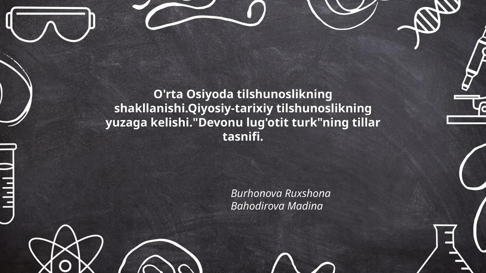 Devonu lug'otit turk tillar tasnifi