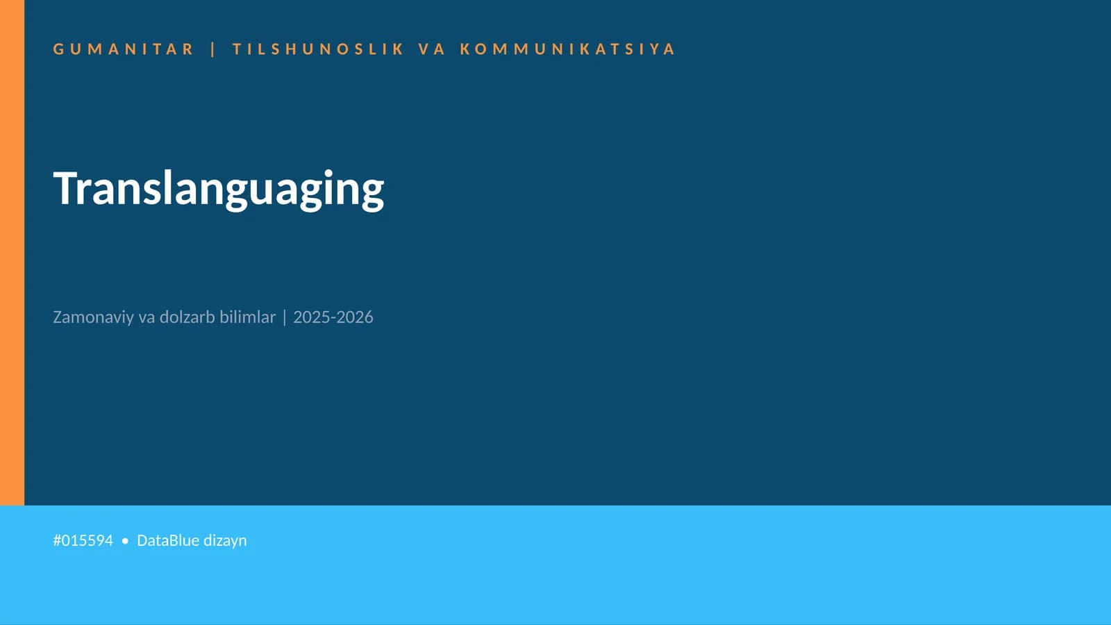 Translanguaging