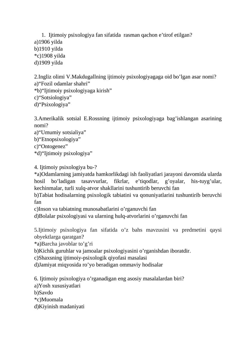 Ijtimoiy psixologiya