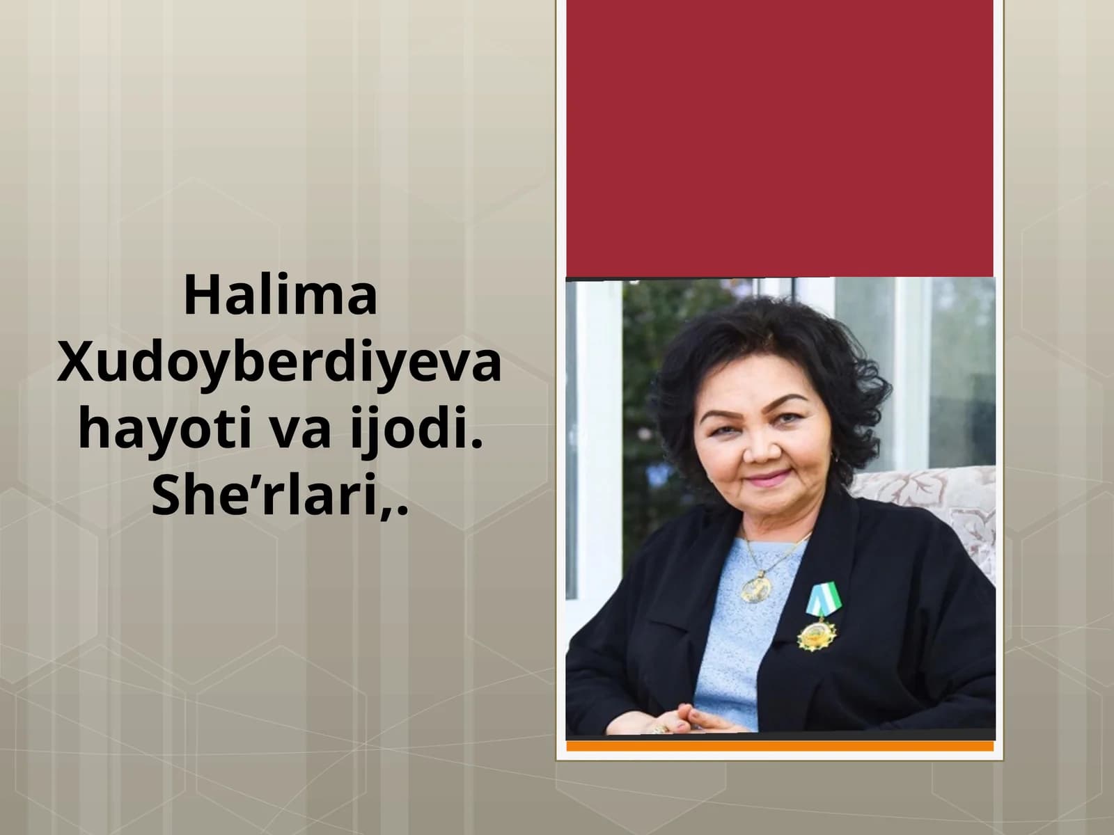 Halima Xudoyberdiyeva