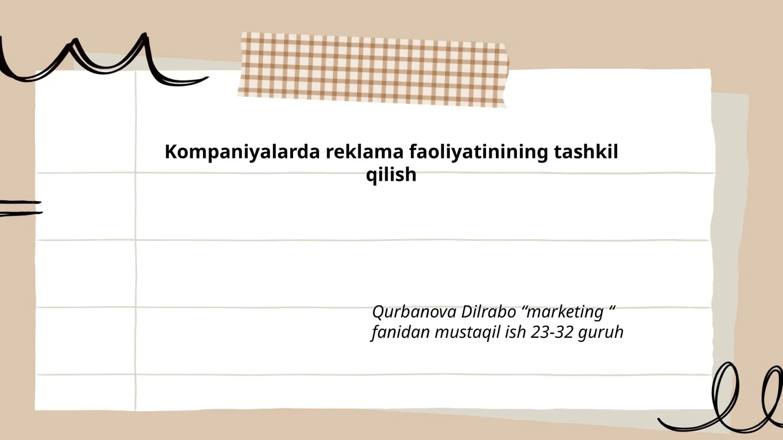 Reklama strategiyasi