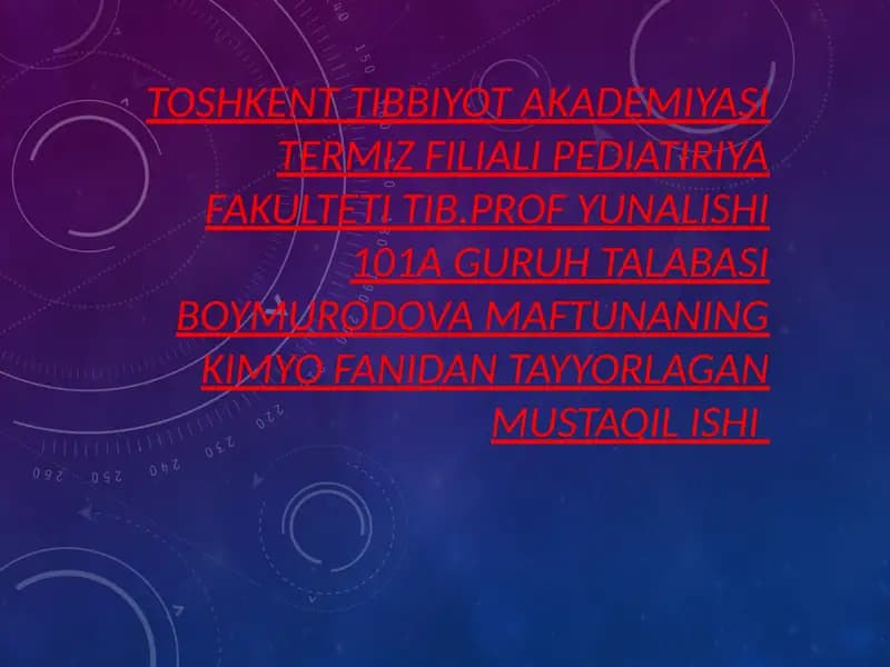 Xromatografiya