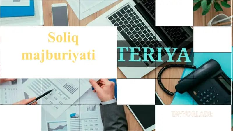 Soliqmajburiyati