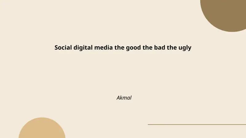 Benefits of Social Media for Businesses