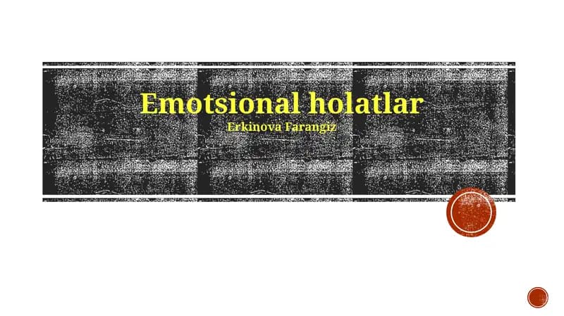 Emotsional holatlar
