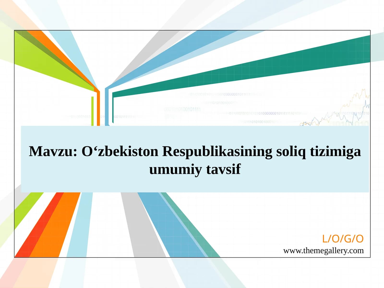O‘zbekiston Respublikasining soliq tizimi