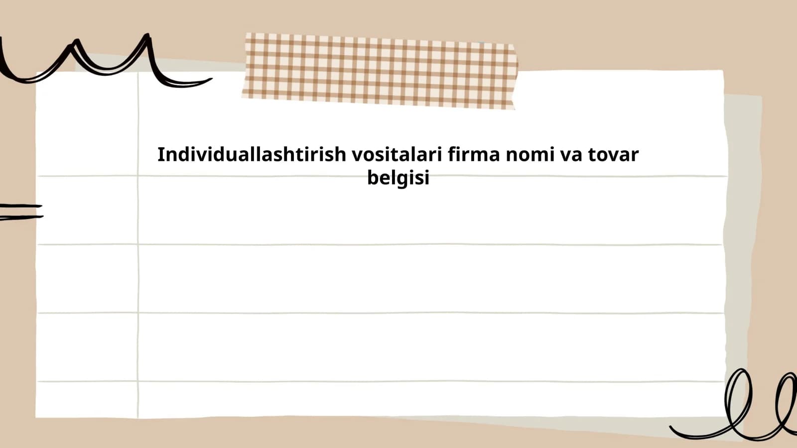 Individuallashtirish vositalari