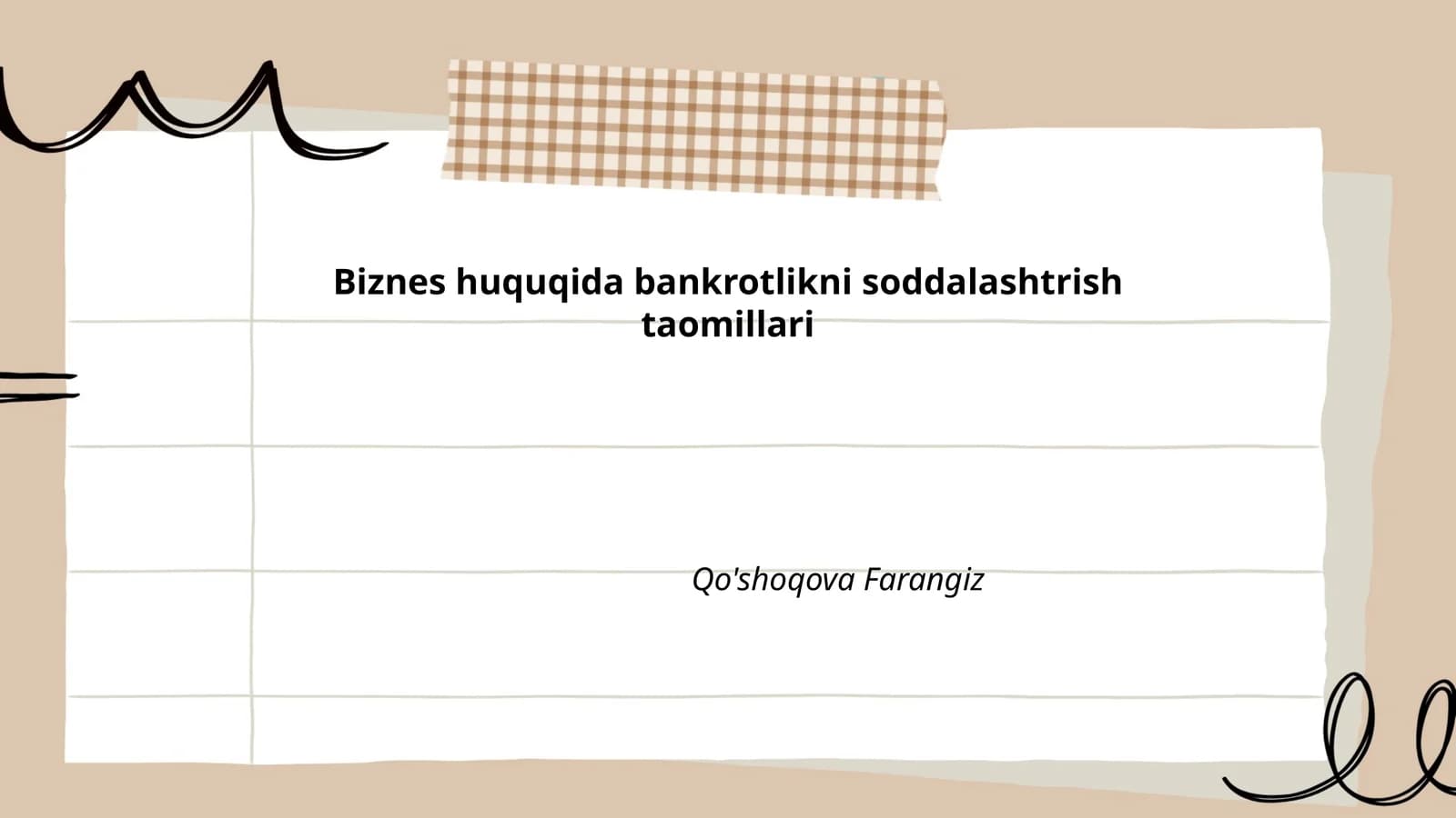 Bankrotlik tushunchasi