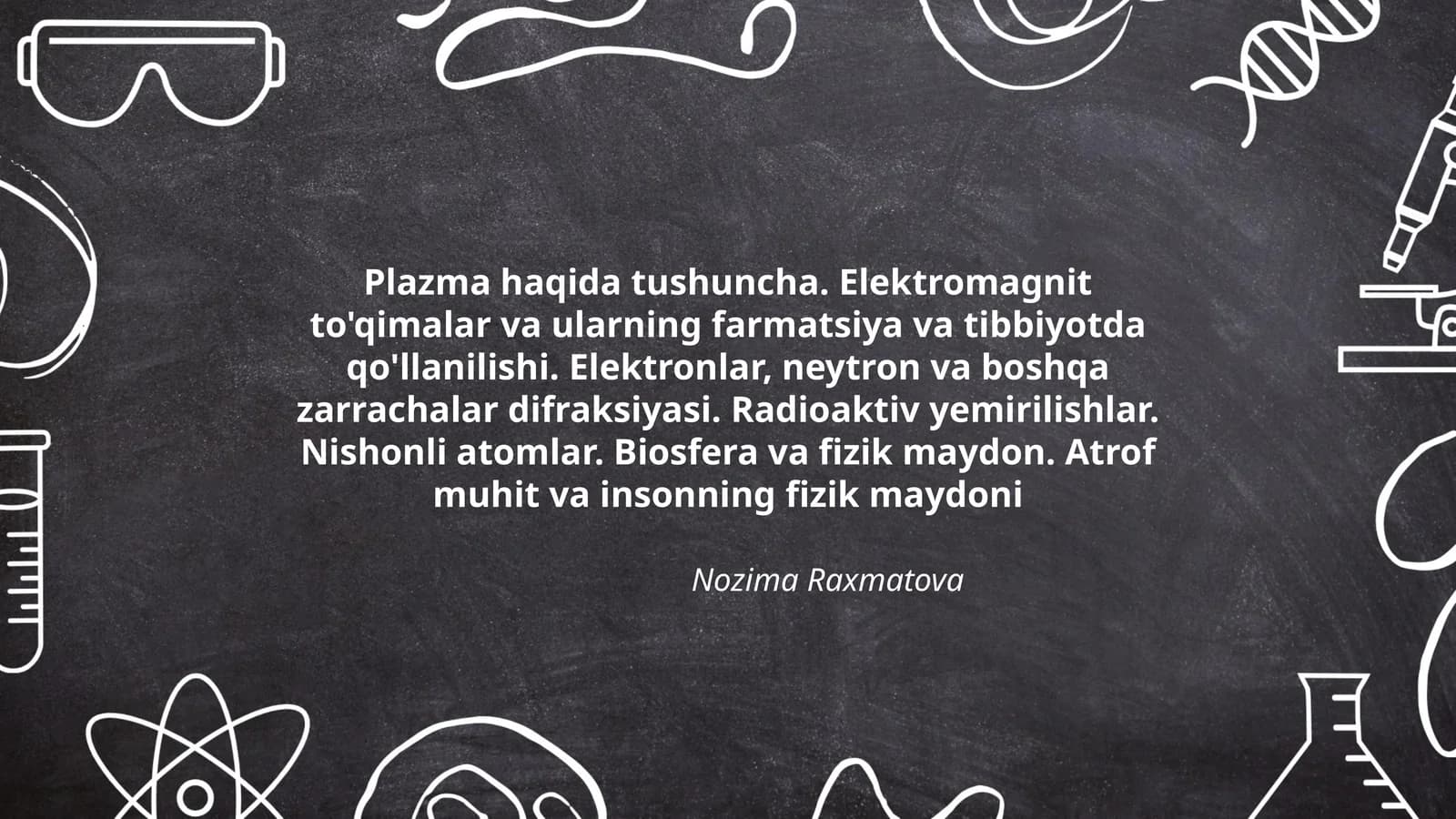Plazma haqida tushuncha