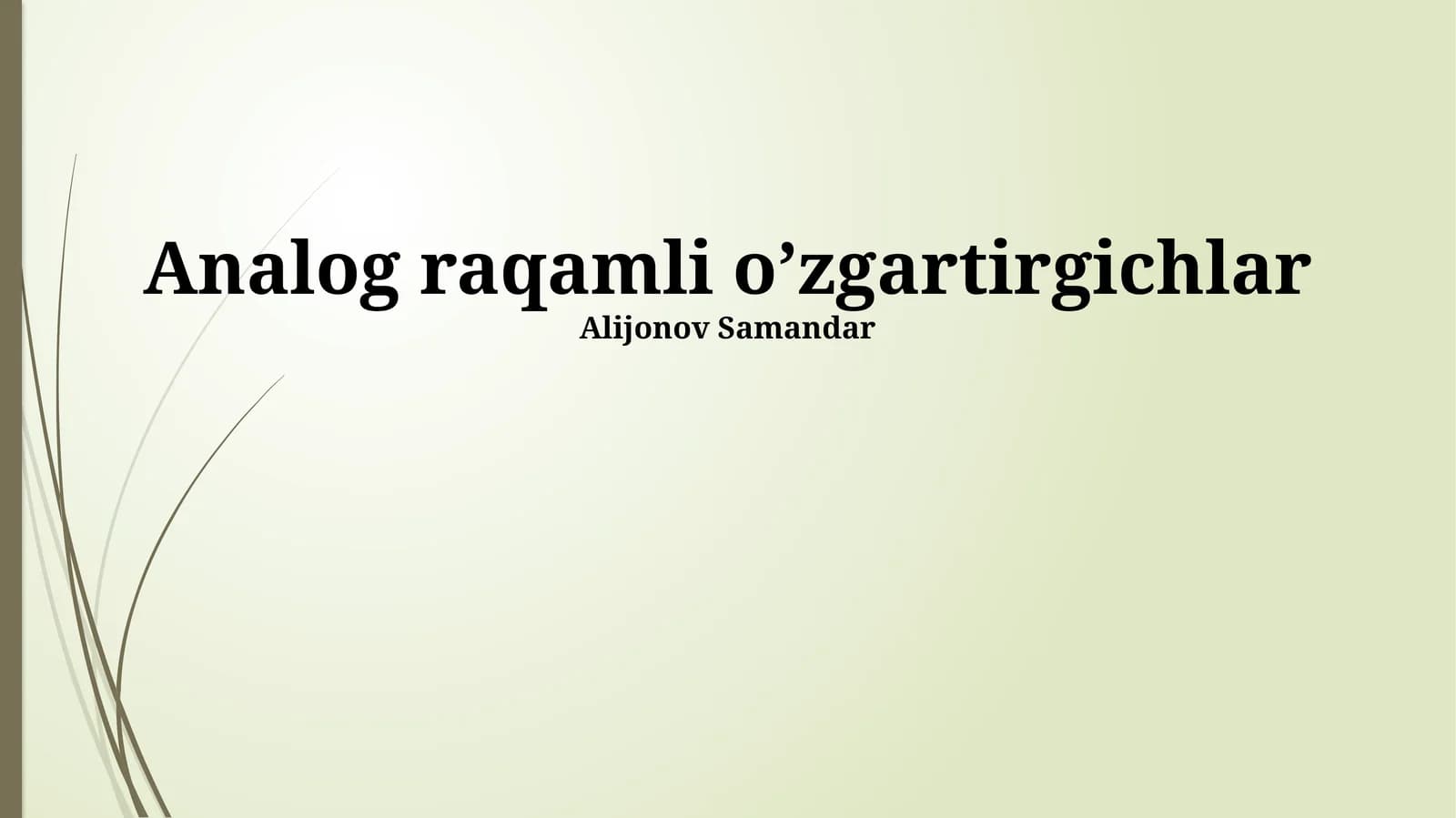 ADC arxitekturalari