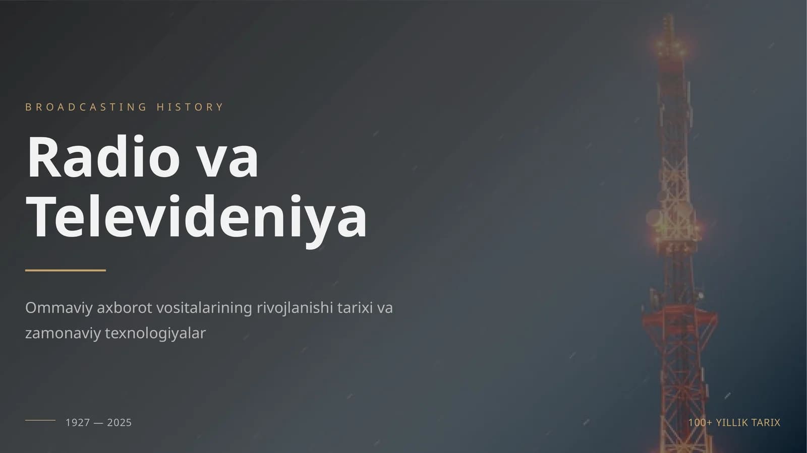 Radio va Televideniya